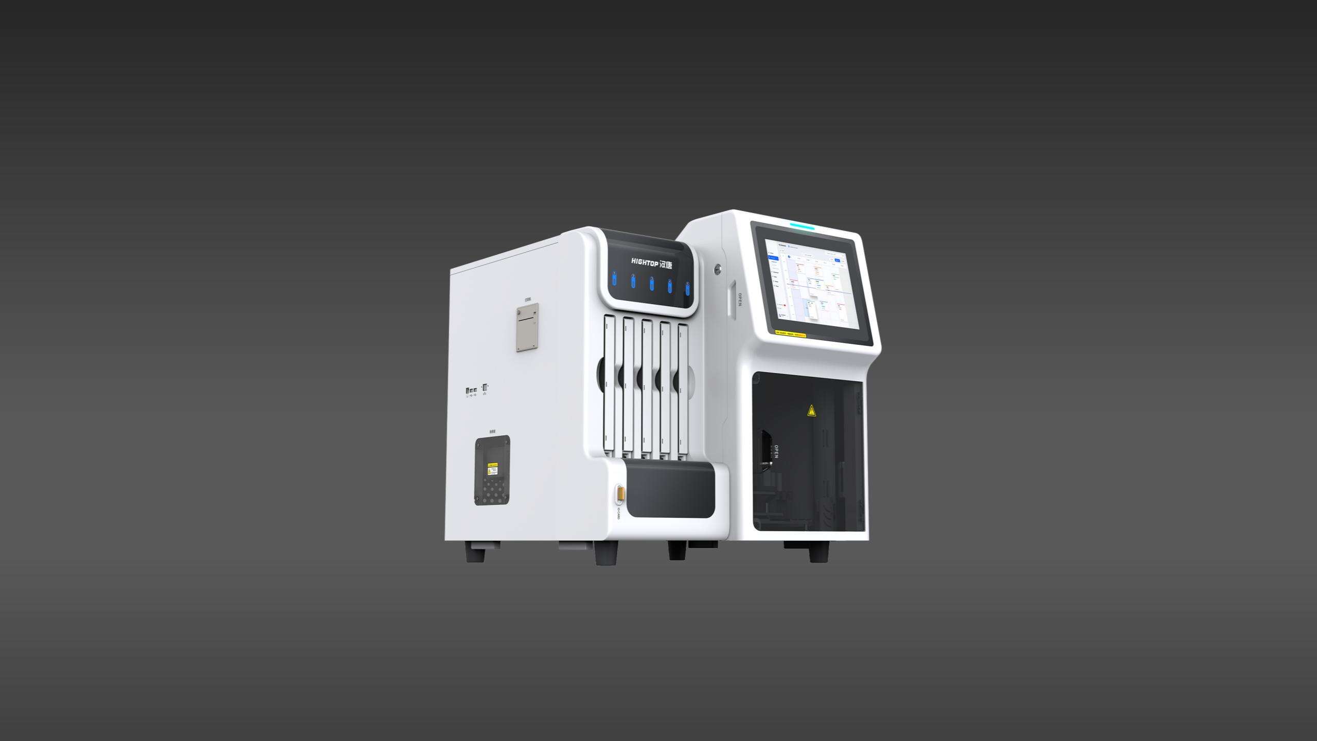 全自動熒光免疫分析儀設(shè)計 工業(yè)產(chǎn)品設(shè)計案例_漢唐生物：上海大馳